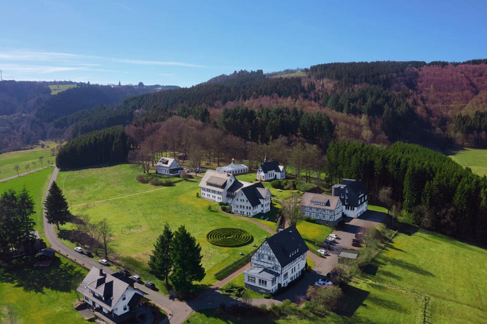 Luftaufnahme der Anlage