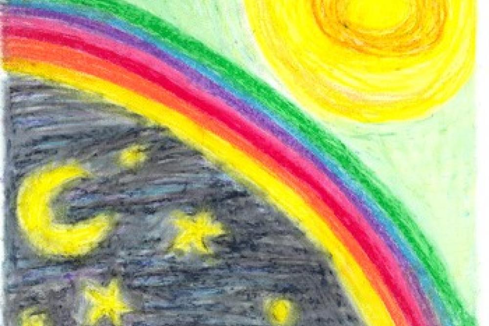 Wenn der Regenbogen weint ...