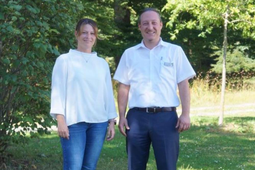 Sabrina Koch und Cornelius Poppe