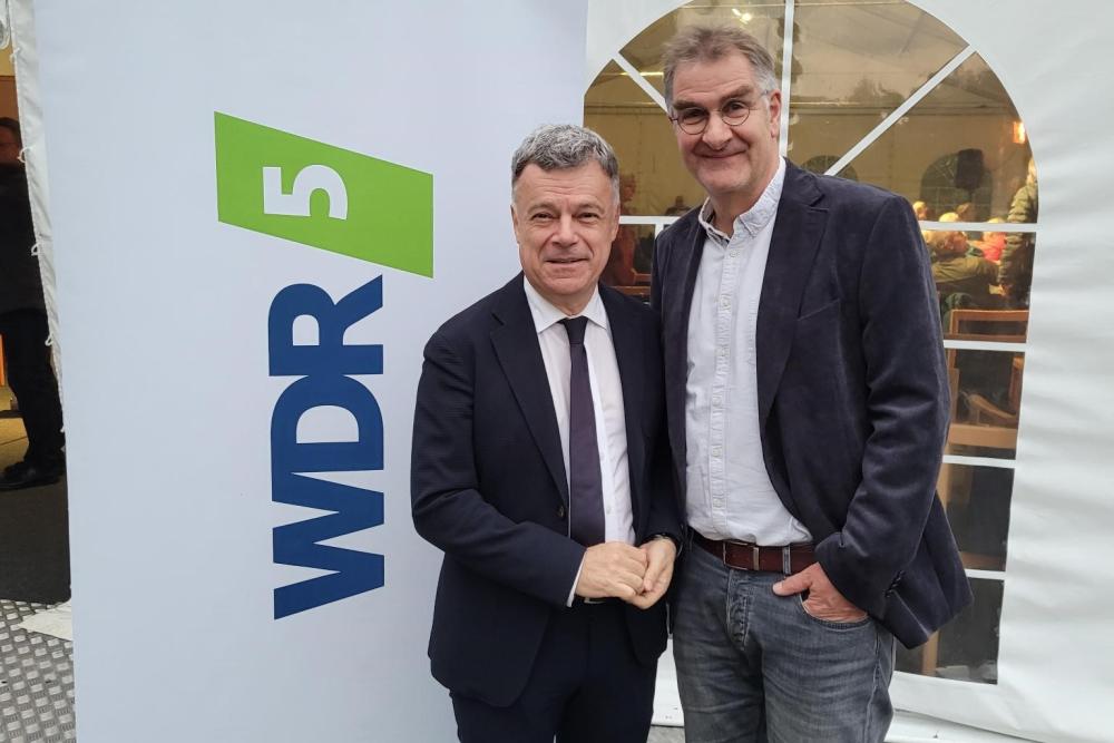 Giovanni Maio und Jürgen Wiebicke